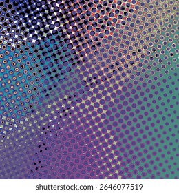 Abstract pop art creative concept. Colorful polka dots retro comics background. Cartoon modern halftone pattern. Design for poster, card, sale banner, empty bubble.