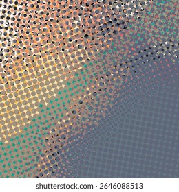 Abstract pop art creative concept. Colorful polka dots retro comics background. Cartoon modern halftone pattern. Design for poster, card, sale banner, empty bubble.
