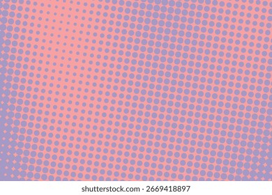 Abstract pop art creative concept. Colorful polka dots retro comics background. Cartoon modern halftone pattern. Design for poster, card, sale banner, empty bubble.
