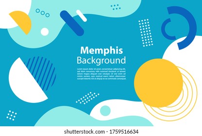 Abstract pop art line and dots color pattern background. Vector liquid splash overlay geometric design with trendy Memphis style