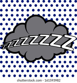 abstract pop art object on special pop art background