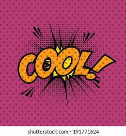 abstract pop art object on a special background