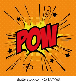 abstract pop art object on a special background