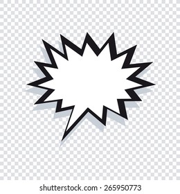 abstract pop art object on a special background