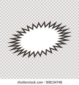 Abstract pop art objects on a special background