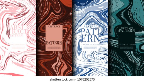 Abstract pop art pattern marble element classic background template collection vector design