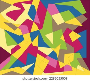 Resumen de arte pop piña patrón sin fisuras. Icono multicolor.