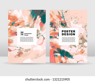 Abstract poster background. It can be used for posters, cards, flyers, brochures, magazines and any kind of cover. EPS 10