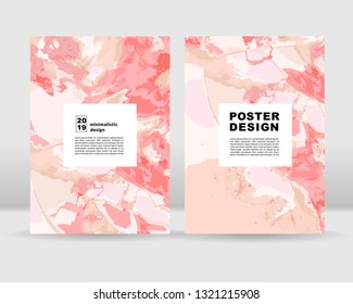 Abstract poster background. It can be used for posters, cards, flyers, brochures, magazines and any kind of cover. EPS 10