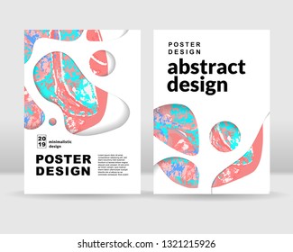 Abstract poster background. It can be used for posters, cards, flyers, brochures, magazines and any kind of cover. EPS 10