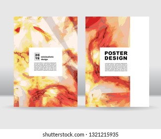Abstract poster background. It can be used for posters, cards, flyers, brochures, magazines and any kind of cover. EPS 10