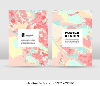 Abstract poster background. It can be used for posters, cards, flyers, brochures, magazines and any kind of cover. EPS 10