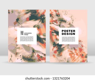 Abstract poster background. It can be used for posters, cards, flyers, brochures, magazines and any kind of cover. EPS 10