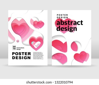 Abstract poster background. It can be used for posters, cards, flyers, brochures, magazines and any kind of cover. EPS 10
