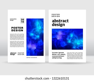 Abstract poster background. It can be used for posters, cards, flyers, brochures, magazines and any kind of cover. EPS 10