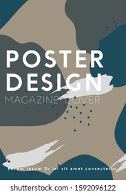 Abstract poster background with hand drawn texture, memphis style. Universal pastel colors. Wallpaper fashion design.