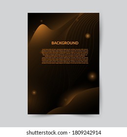 abstract poster background, vector illustration, eps10
