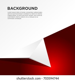 abstract poster background white and color vector illustration