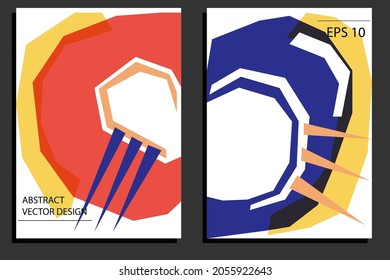 Abstract poster, card, banner template