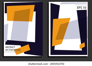 Abstract poster, card, banner template