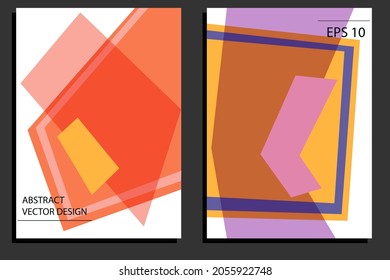 Abstract poster, card, banner template