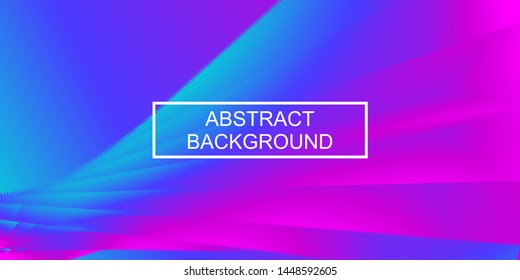 Abstract Poster cover with modern ultraviolet color. Dark purple abstract geometrical template with blend shapes.