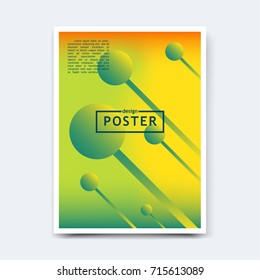 Abstract poster covers  design of fluid shapes with modern hipster and memphis background colors. Vector templates for placards, banners, flyers, presentations, magazine, reports, brochure layout.