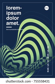 Diseño de afiches abstractos, aplicable a cubiertas, carteles, carteles, volantes y diseños de pancartas