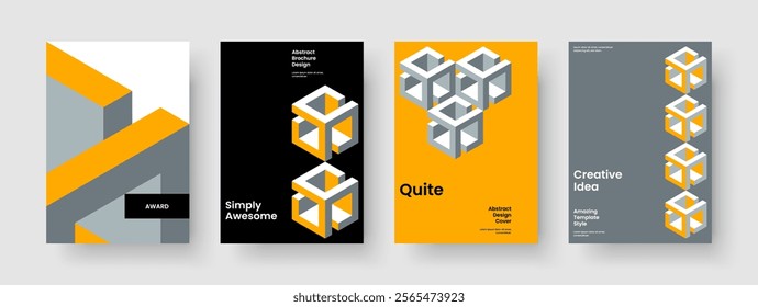Abstract Poster Design. Creative Brochure Layout. Isolated Business Presentation Template. Book Cover. Banner. Report. Background. Flyer. Brand Identity. Magazine. Catalog. Leaflet. Handbill