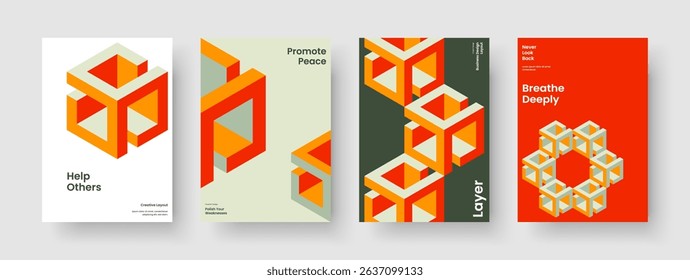 Abstract Poster Design. Geometric Banner Layout. Isolated Background Template. Report. Book Cover. Flyer. Brochure. Business Presentation. Handbill. Leaflet. Advertising. Journal. Notebook