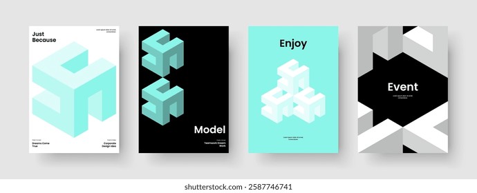 Abstract Poster Design. Geometric Brochure Layout. Isolated Report Template. Background. Flyer. Business Presentation. Book Cover. Banner. Journal. Catalog. Brand Identity. Leaflet. Newsletter