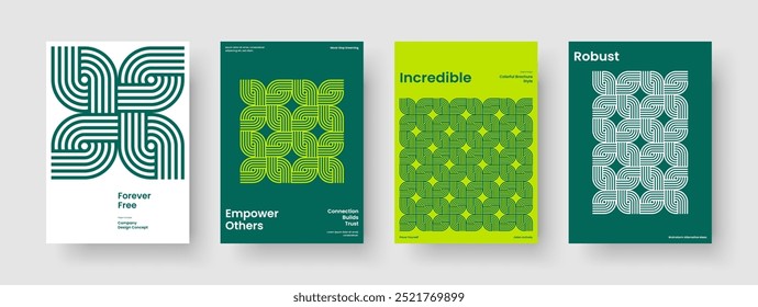 Abstractas diseño de carteles. Diseño de presentación empresarial aislado. Plantilla de portada de libro creativo. Folleto. Volante. Anuncio. Antecedentes. Informe. Revista. Panfleto. Cuaderno. Publicidad. Cartera