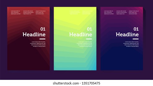 Abstract Poster Design Layout