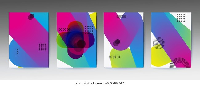 abstract poster design, line, Abstract Geometric Linear background design collection. Bauhaus modern design, printable posters, banners, template concept design