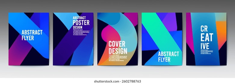 abstract poster design, line, Abstract Geometric Linear background design collection. Bauhaus modern design, printable posters, banners, template concept design