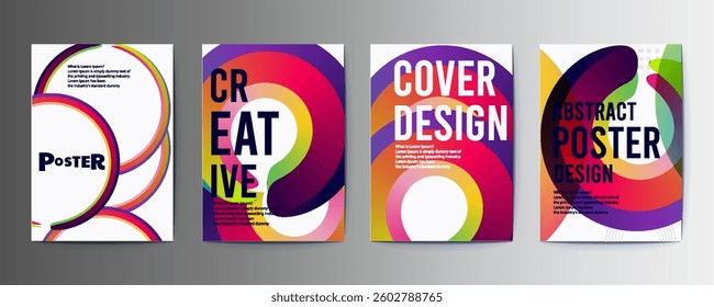 abstract poster design, line, Abstract Geometric Linear background design collection. Bauhaus modern design, printable posters, banners, template concept design