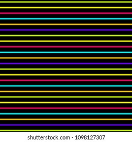 Abstract poster design template, neon lights, vector illustration