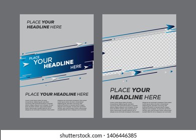 Plantilla de diseño de afiches abstractos - Ilustración de vectores