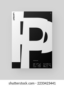 Resumen Diseño de afiches. Formato vertical A4. Folleto sobre el modernismo. Efecto Refracción y Distorsión del Vaso. Cortada, cortada, deslizada, composición de letras rotas.