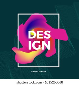abstract poster flyer background design