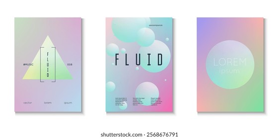 Abstract Poster. Gradient Shape. Creative Banner. Multyplying Bright Template. Blue Minimal Set. Cyberpunk Elegant Placard. Triangle Background. Pink Abstract Poster