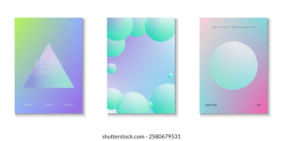 Abstract Poster. Grain Triangle Design. 3d Shape. Cyberpunk Bright Collection. Pink Grainy Minimal Set. Elegant Banner. Creative Placard. Violet Abstract Poster