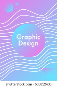 abstract poster graphic design