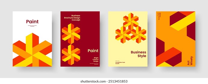 Abstraktes Posterlayout. Vorlage für geometrische Banner. Kreatives Broschürendesign. Hintergrund. Geschäftspräsentation. Flyer. Buchumschlag. Bericht. Erfassung Zeitschrift. Katalog. Handzettel Markenidentität