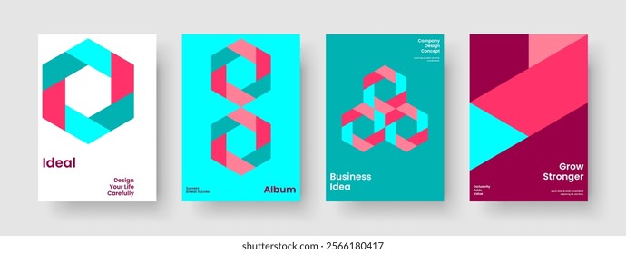 Abstract Poster Layout. Geometric Business Presentation Template. Isolated Brochure Design. Background. Flyer. Banner. Book Cover. Report. Catalog. Journal. Handbill. Advertising. Brand Identity