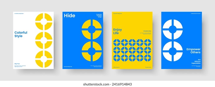 Resumen de diseño de afiches. Plantilla de folleto moderna. Diseño de volante geométrico. Presentación de negocios. Portada del libro. Cartel. Antecedentes. Informe. Diario. Boletín informativo. Billete. Identidad de marca. Publicidad