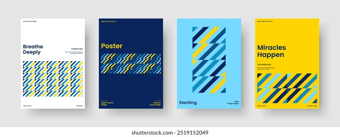 Abstract Poster Layout. Modern Brochure Design. Geometric Book Cover Template. Business Presentation. Background. Report. Banner. Flyer. Leaflet. Magazine. Newsletter. Handbill. Pamphlet. Journal