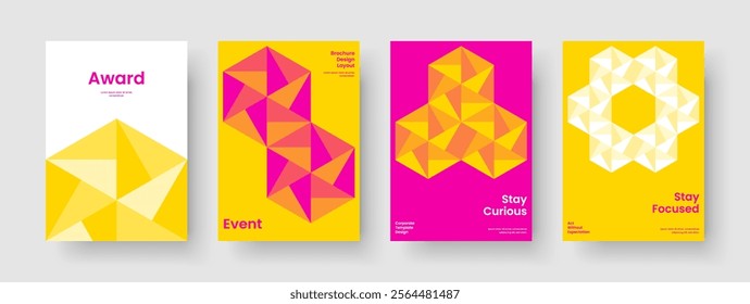 Abstract Poster Layout. Modern Business Presentation Template. Isolated Report Design. Banner. Flyer. Book Cover. Brochure. Background. Leaflet. Handbill. Advertising. Brand Identity. Journal
