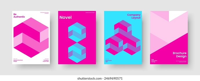 Abstraktes Plakatlayout. Modernes Berichtsdesign. In: Geometric Brochure Vorlage. Hintergrund. Banner. Buchumschlag. Geschäftspräsentation. Flyer. Newsletter. Merkblatt. Portfolio. Werbung. Katalog
