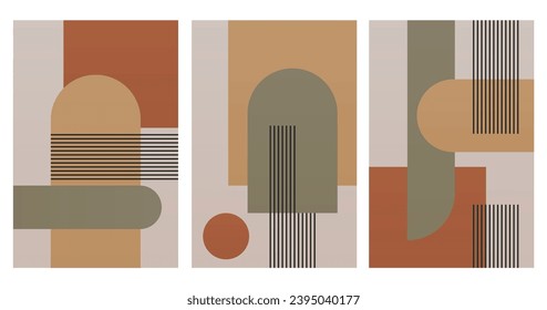 Abstract Poster, Mid Century Modern, Colorful Prints, Geometric Art Print, Geometric Shapes, Contemporary Print, Abstract Wall Art